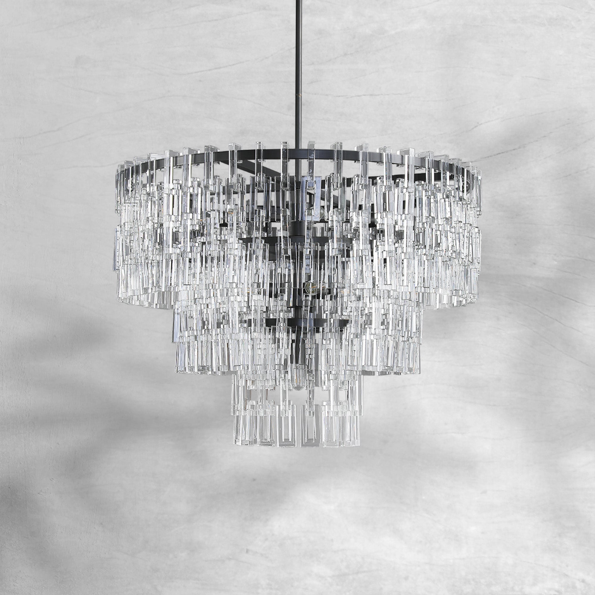 Montis Multi-Tier Round Chandelier 36″ 48″ 60″