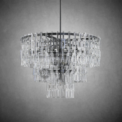 Marige 4-Tier Round Chandelier 48"