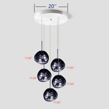 Lava Chandelier Villa Loft Duplex Stairwell Pendant Light