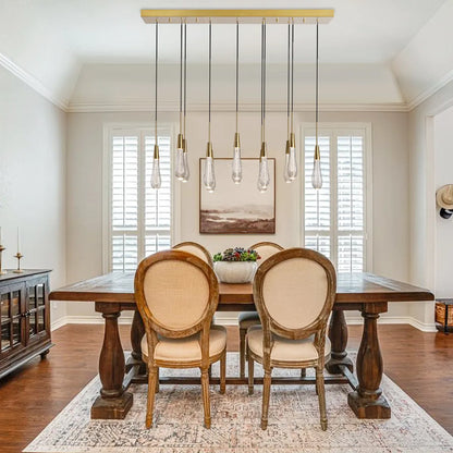 Solitaire Linear Chandelier