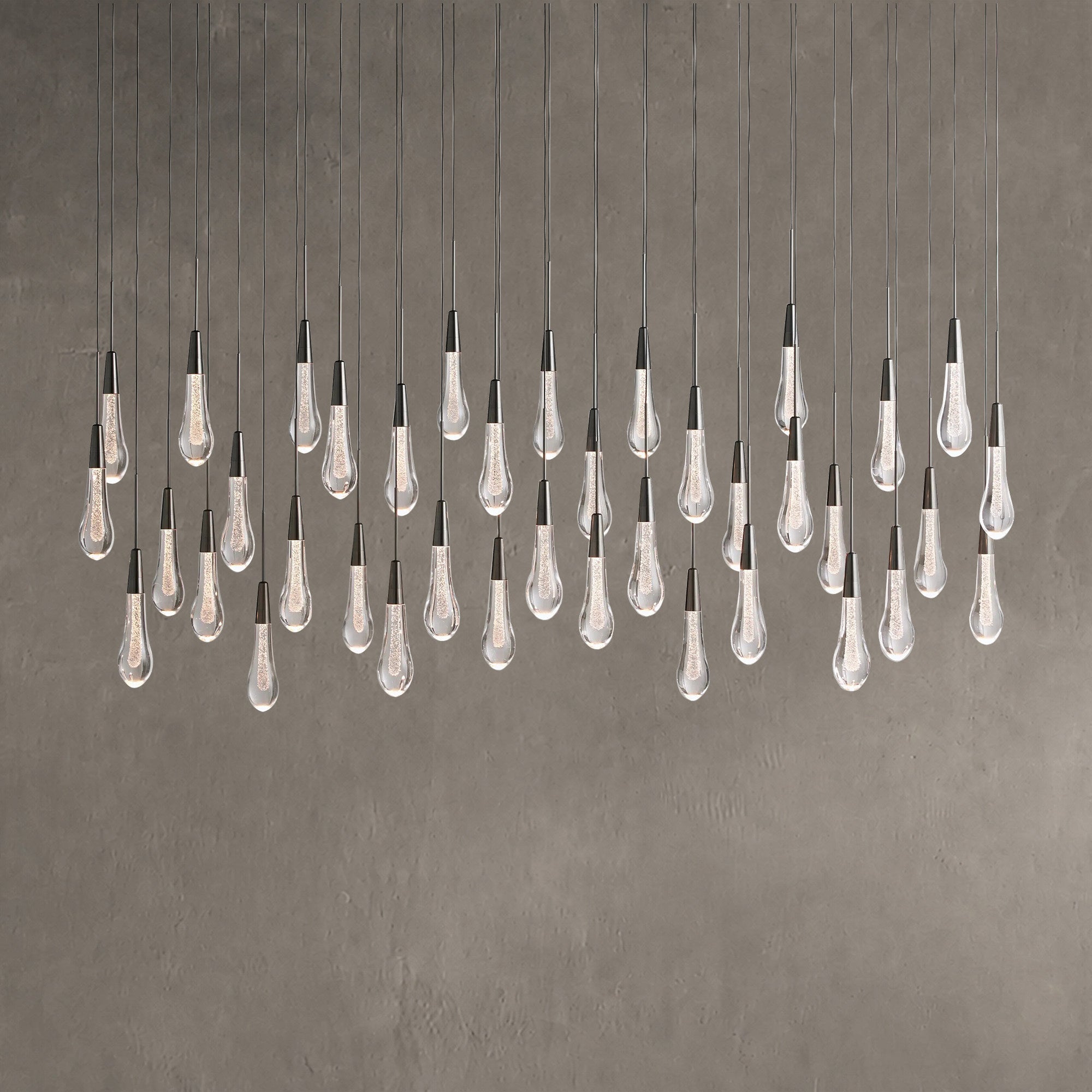 Soltaire Linear Chandelier 37"50"70"87"120"