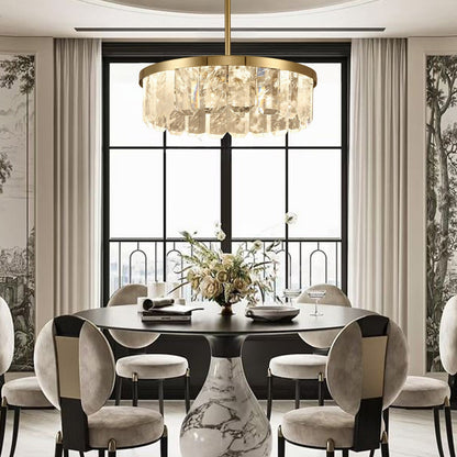 Fenis Linear Crystal Chandelier