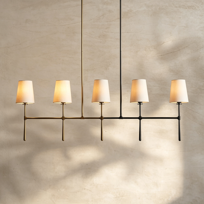 Rhodes Linear Chandelier 5/6 Light