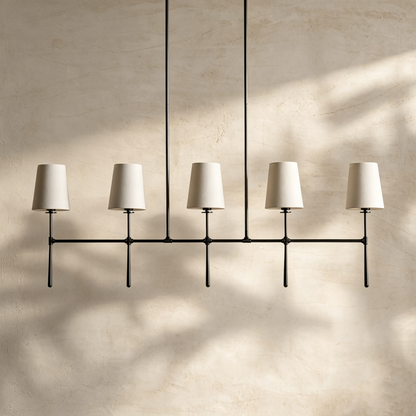 Rhodes Linear Chandelier 5/6 Light