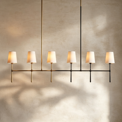 Rhodes Linear Chandelier 5/6 Light