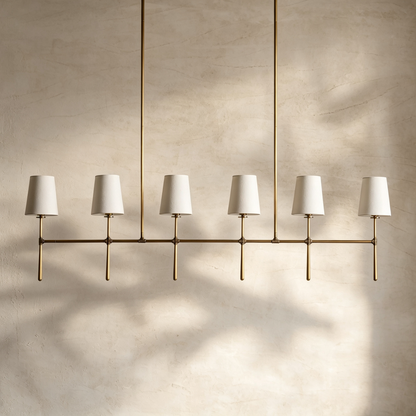 Rhodes Linear Chandelier 5/6 Light