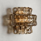 Ghiaccio glass Wall Sconce