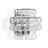 Ghiaccio glass Wall Sconce