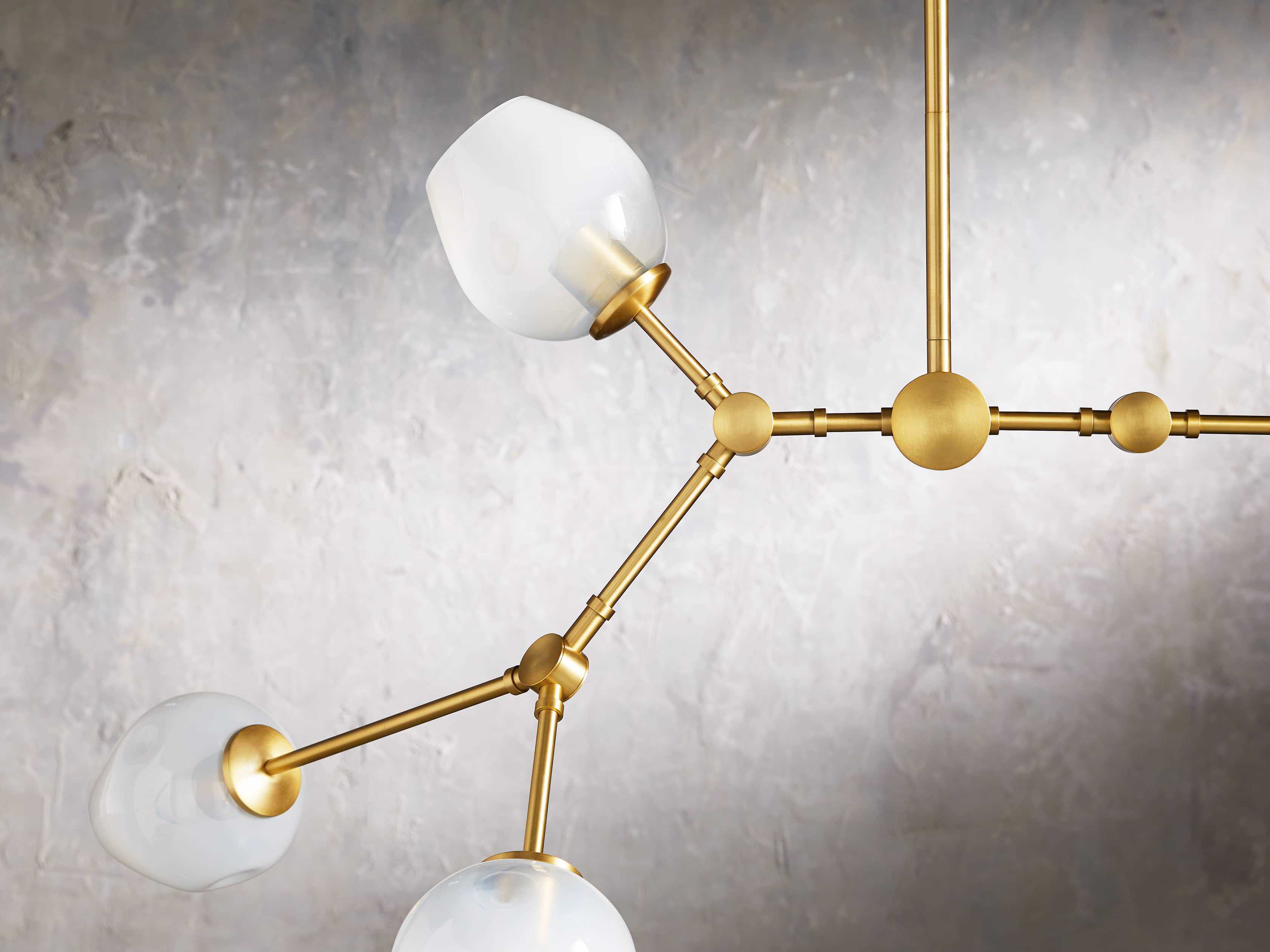 Noella Brass Chandelier 52''