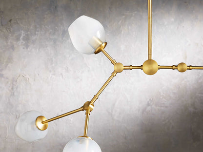 Noella Brass Chandelier 52''