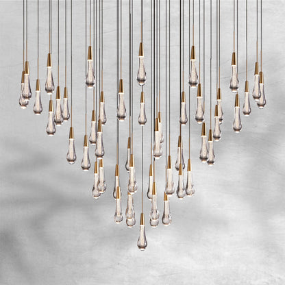 Soltaire Round Chandelier 17" 24" 36“ 48''58“