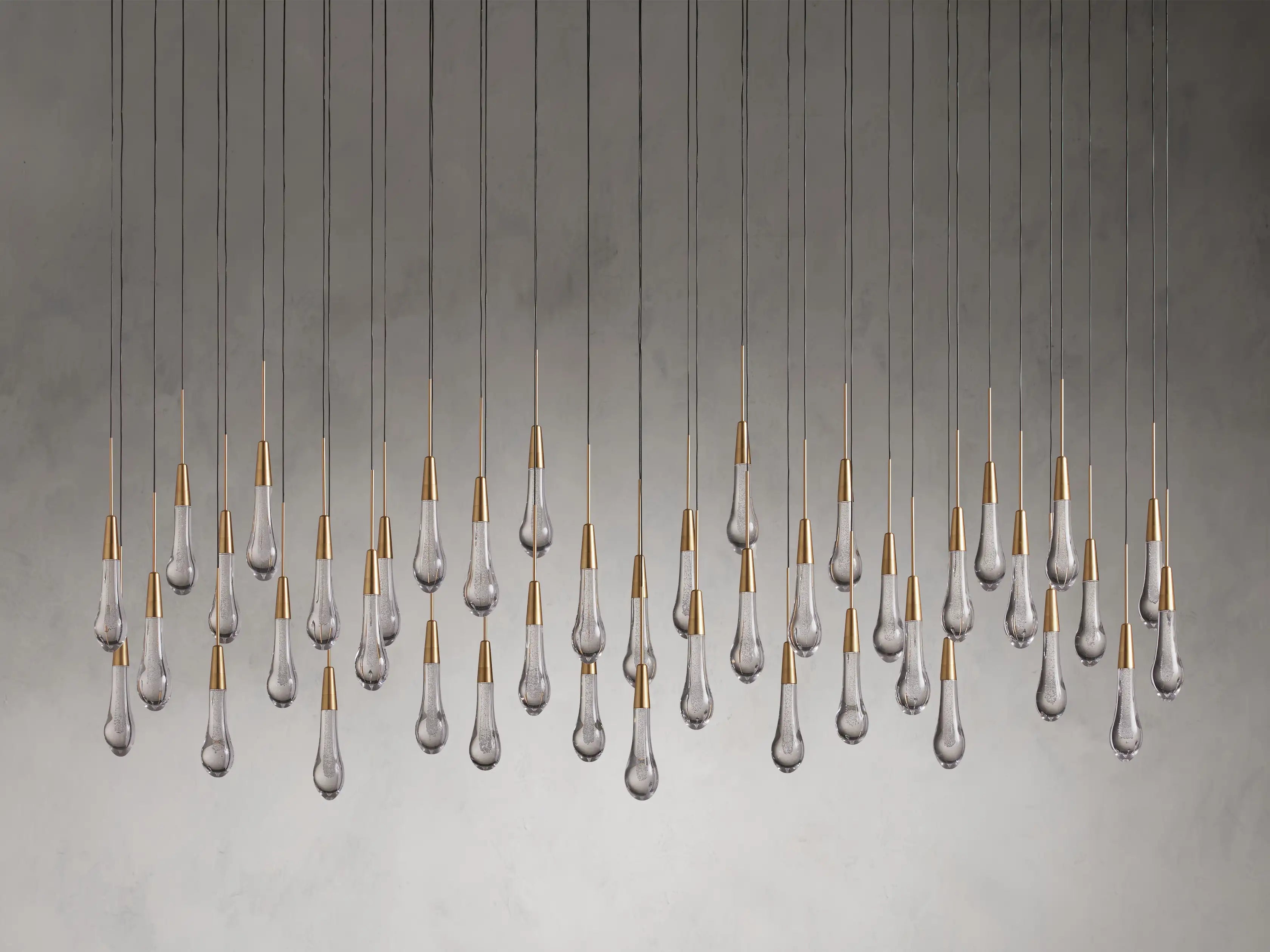 Soltaire Linear Chandelier 37"50"70"87"120"