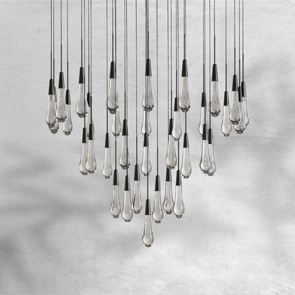 Soltaire Round Chandelier 17" 24" 36“ 48''58“