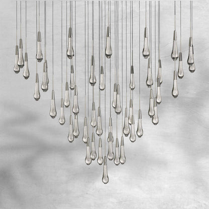 Soltaire Round Chandelier 17" 24" 36“ 48''58“