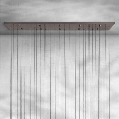 Soltaire Linear Chandelier 37"50"70"87"120"