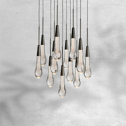 Soltaire Round Chandelier 17" 24" 36“ 48''58“