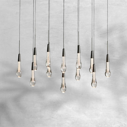 Soltaire Linear Chandelier 37"50"70"