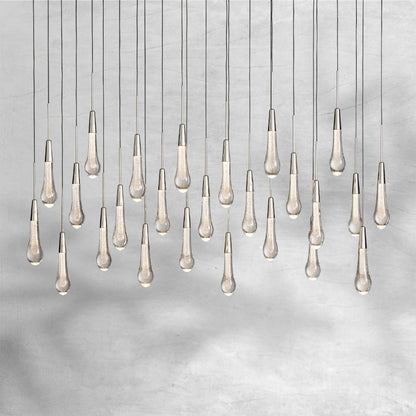 Soltaire Linear Chandelier 37"50"70"