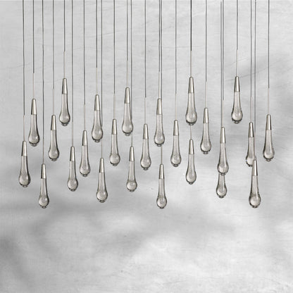 Soltaire Linear Chandelier 37"50"70"