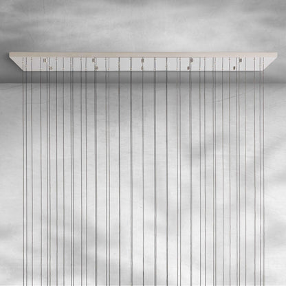 Soltaire Linear Chandelier 37"50"70"87"120"