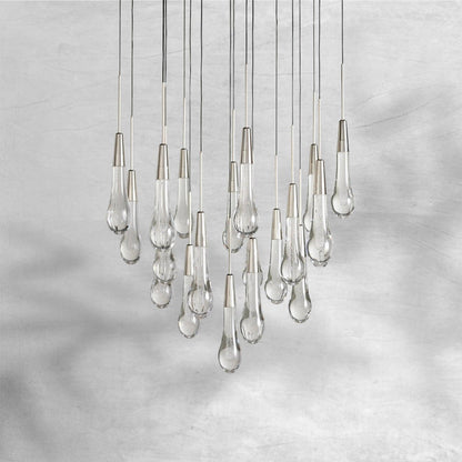 Soltaire Round Chandelier 17" 24" 36“ 48''58“