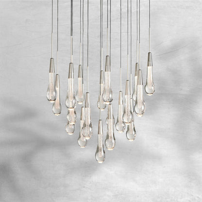 Soltaire Round Chandelier 17" 24" 36“ 48''58“