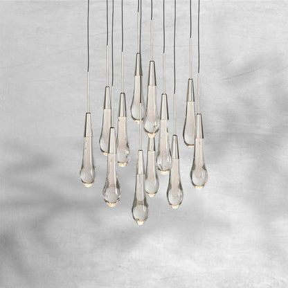 Soltaire Round Chandelier 17" 24" 36“ 48''58“