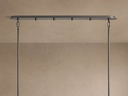 Delsie Oval Tiered Chandelier 63'' 72"W