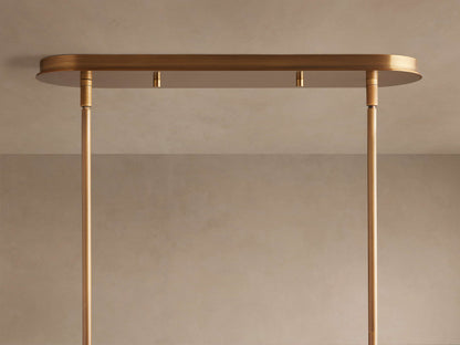 Daphne Metal Linear Chandelier 62''72''