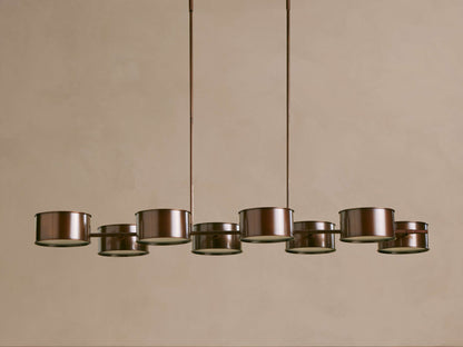 Daphne Metal Linear Chandelier 62''72''