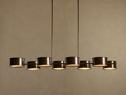 Daphne Metal Linear Chandelier 62''72''