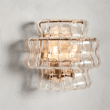 Ghiaccio glass Wall Sconce