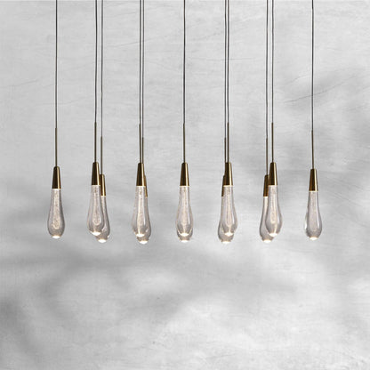 Soltaire Linear Chandelier 37"50"70"87"120"