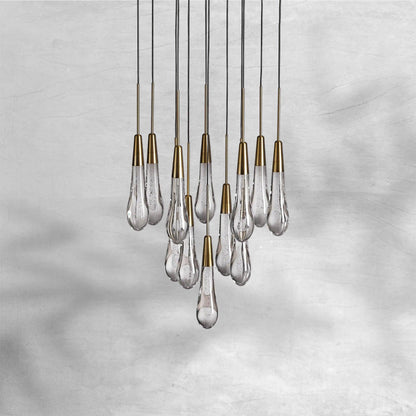 Soltaire Round Chandelier 17" 24" 36“ 48''58“