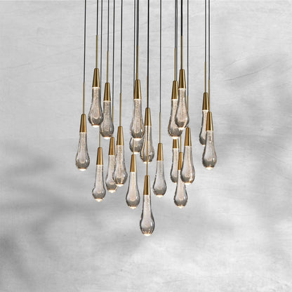 Soltaire Round Chandelier 17" 24" 36“ 48''58“