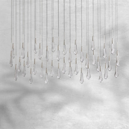 Soltaire Linear Chandelier 37"50"70"87"120"