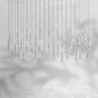 Soltaire Linear Chandelier 37"50"70"87"120"