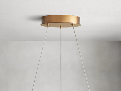 Lyla 2-Tier Round Chandelier