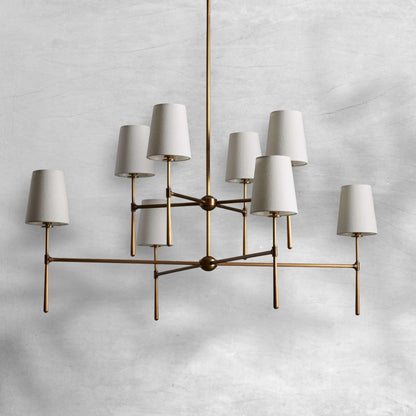 Rhodes 2-Tier Round Chandelier