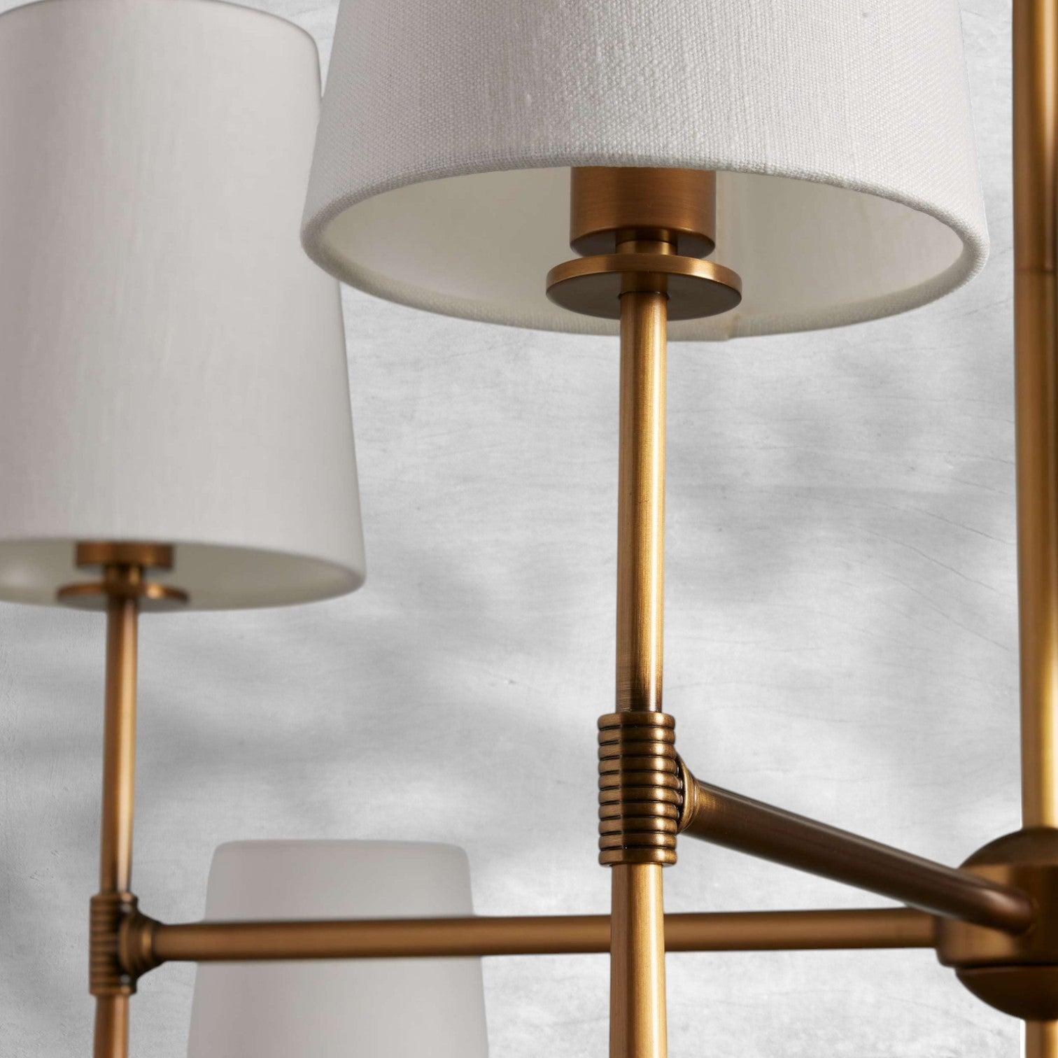 Rhodes 2-Tier Round Chandelier
