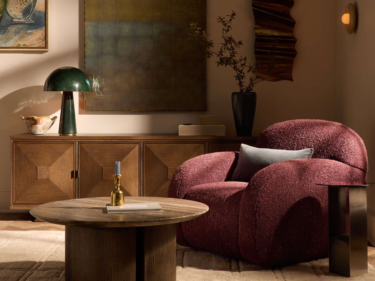 Leah Table Lamp in Green (1 of 4)