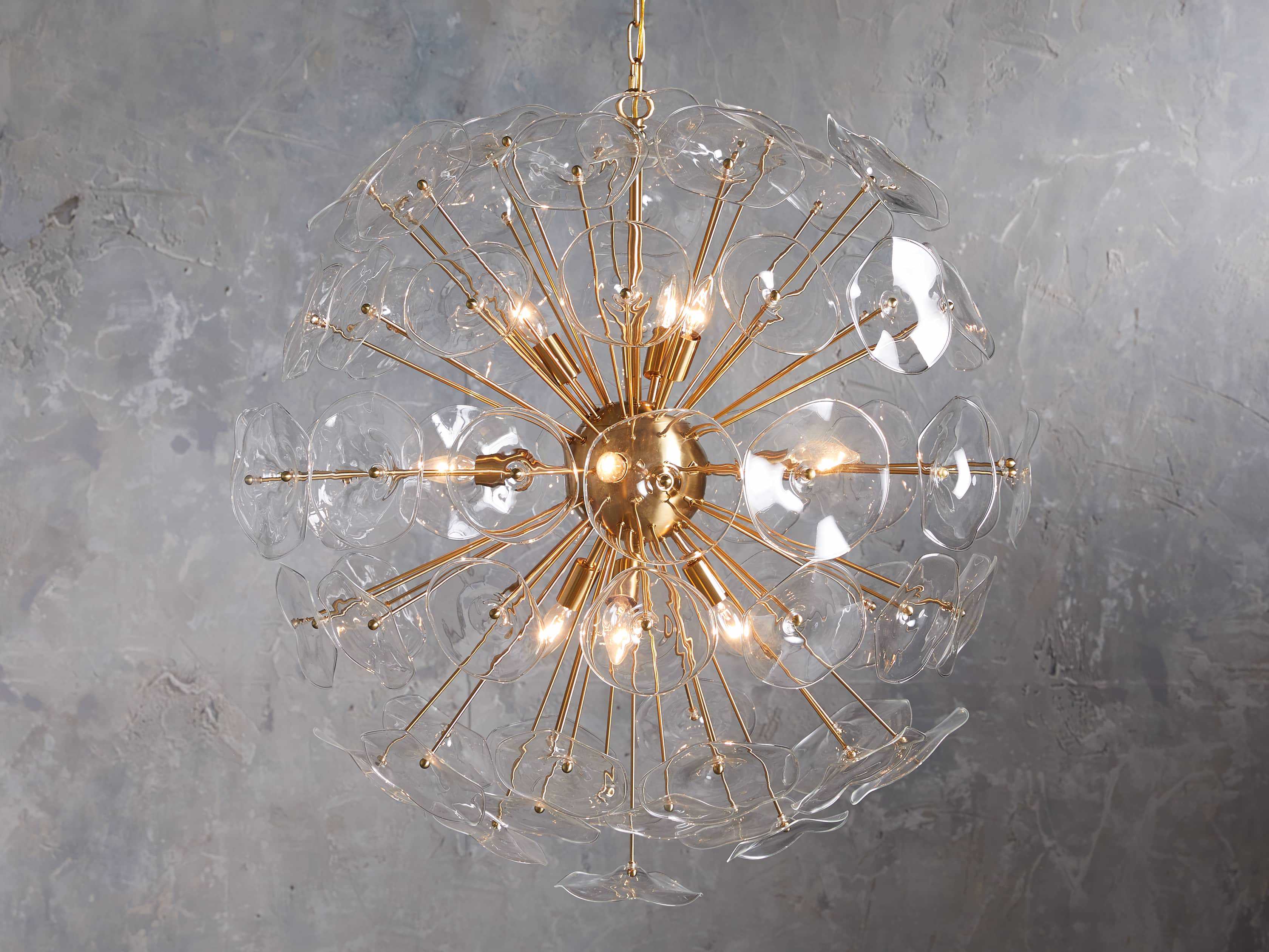 Lily Round Chandelier 25'' 34'' 43''