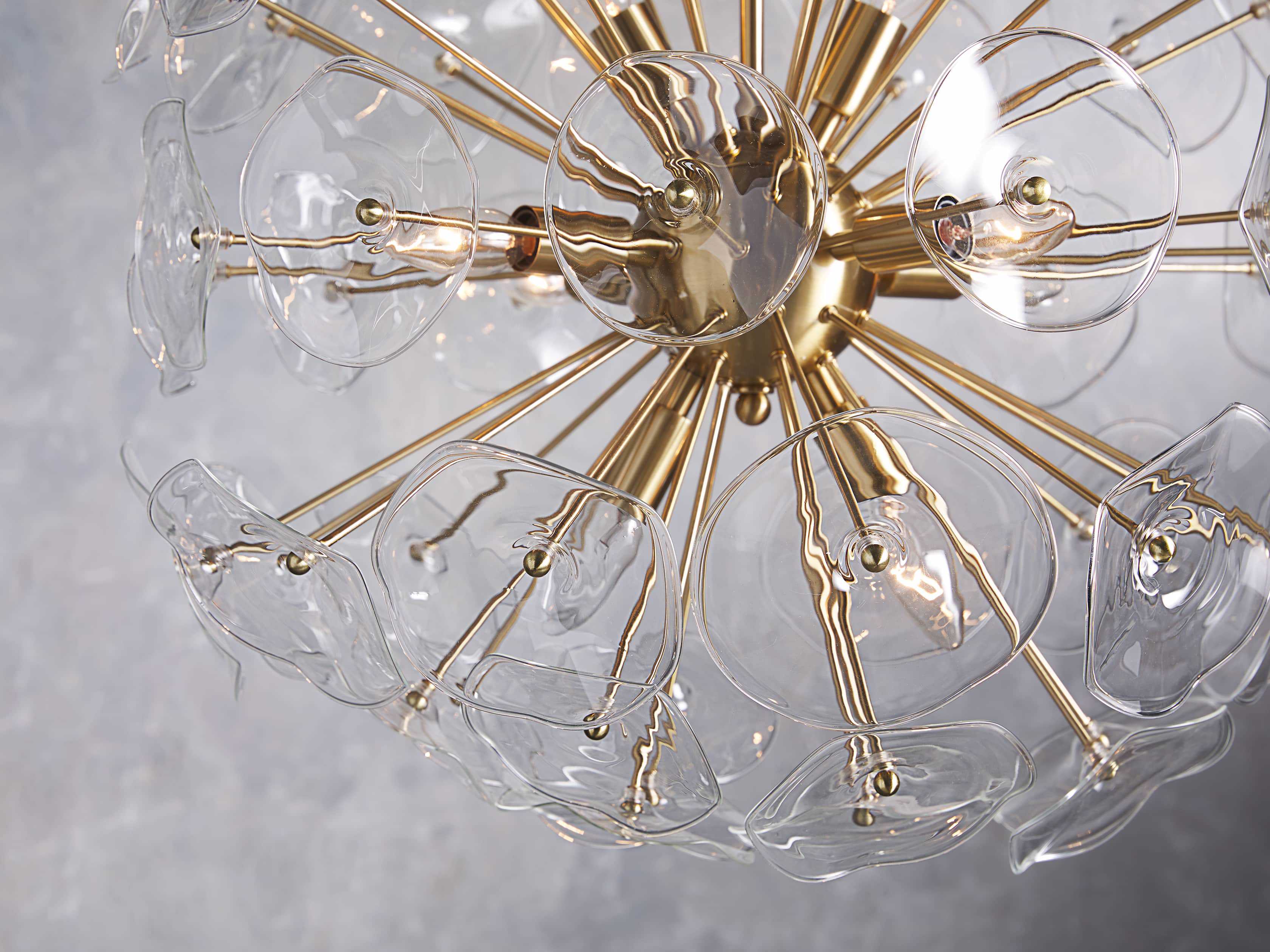 Lily Round Chandelier 25'' 34'' 43''