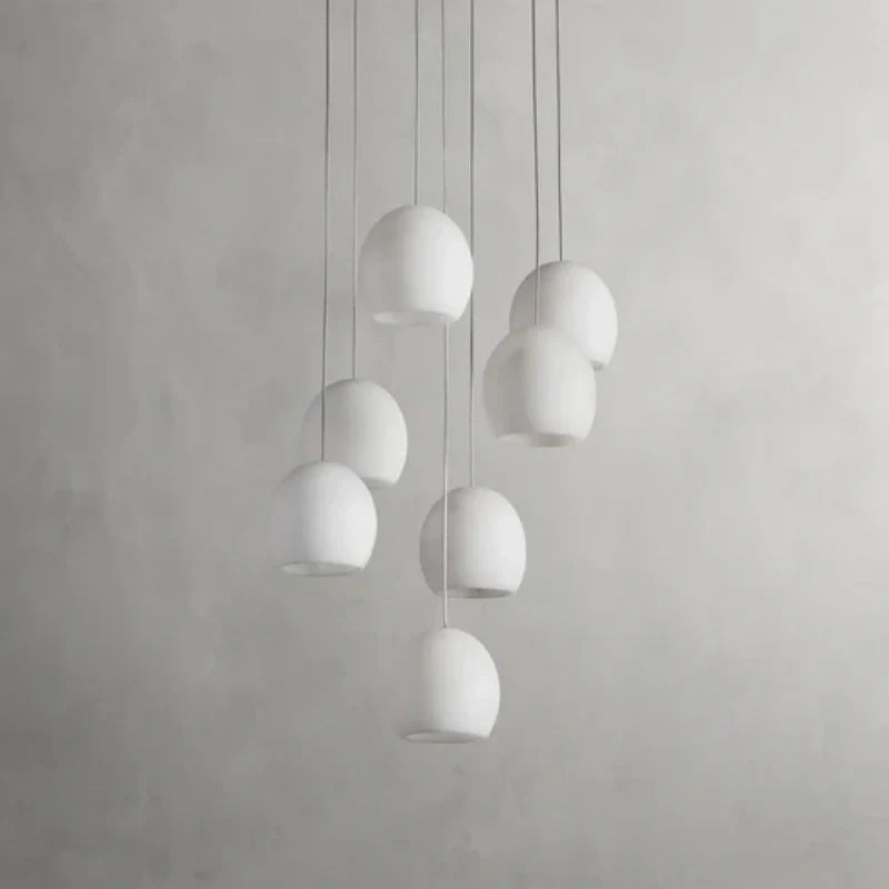 Alabaster Maeva Round Chandelier 7/15/36