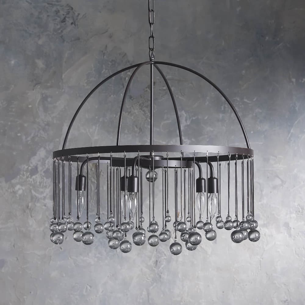 Aubry Round Chandelier 5 lights/8 lights