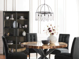 Aubry Round Chandelier 5 lights/8 lights