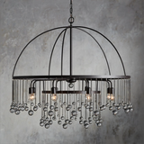 Aubry Round Chandelier 5 lights/8 lights