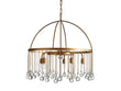 Aubrey Crystal Ball Round Chandelier 5 Light / 8 Light