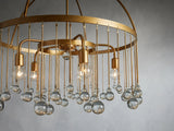 Aubrey Crystal Ball Round Chandelier 5 Light / 8 Light