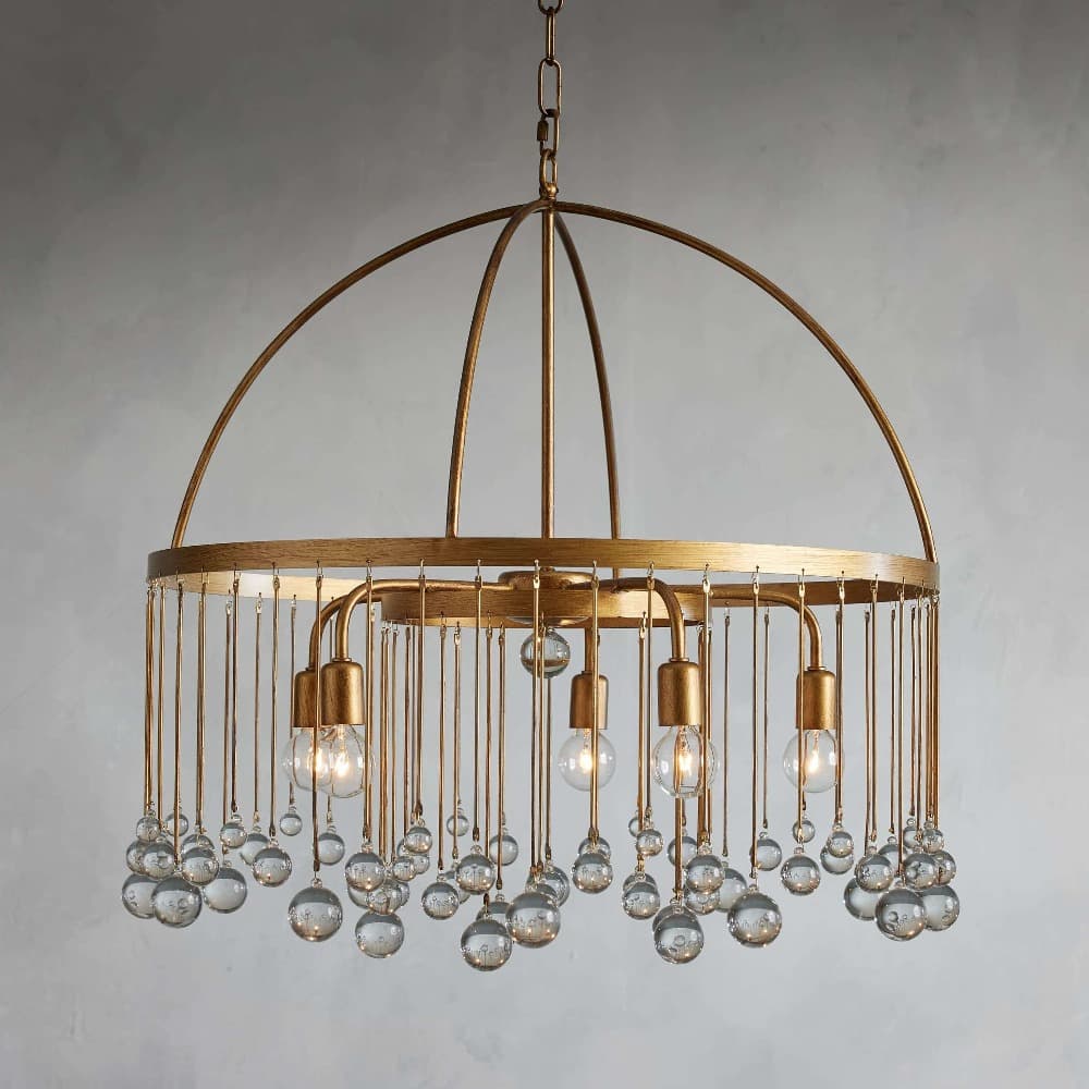 Aubry Round Chandelier 5 lights/8 lights